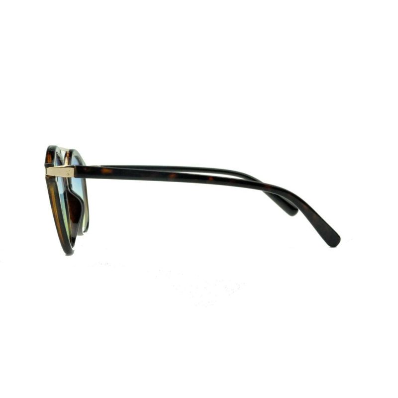 2018 Fashionable Round Lens Sunglasses with Mirrored Lens