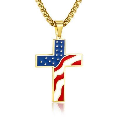 European and American Stainless Cross Christian Gifts Jewelry for Np-F-Dz176