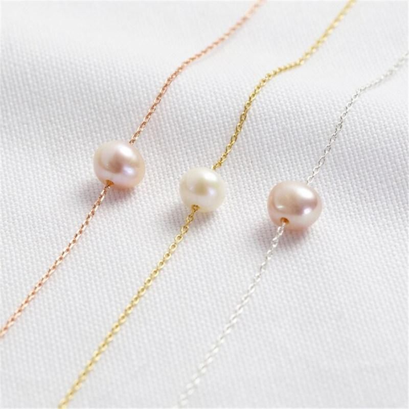 Elegant Freshwater Pearl Bead Necklace