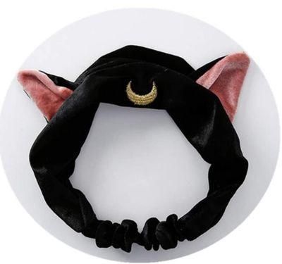 Wholesale Customized Multicolor Cute Moon Bath SPA Makeup Headband