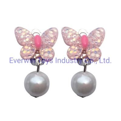 Girls Gift Kids Jewelry Set Colourful Ear-Rings Pearl Beads