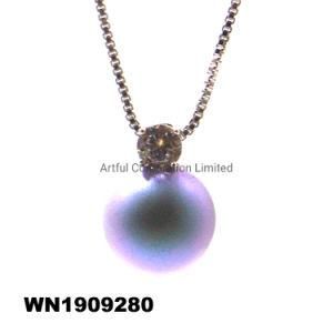 Hot Sale Fashion Necklace with Pearl Silver Necklace Fashion Jewelry