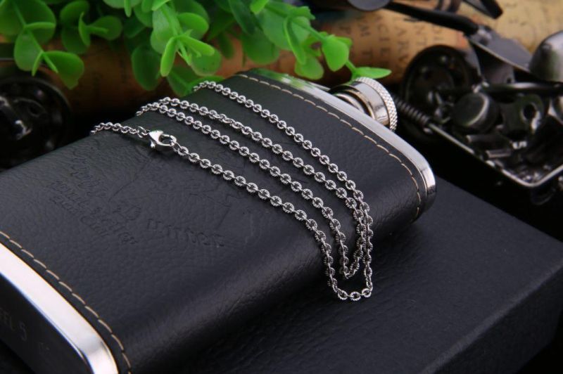 New Fashion Stainless Steel Jewelry Necklace for Cross-Border Design Handcraft Chain Necklace Bracelet Anklet DIY