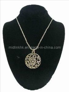 Round Flower Necklace (MLNK-0016)