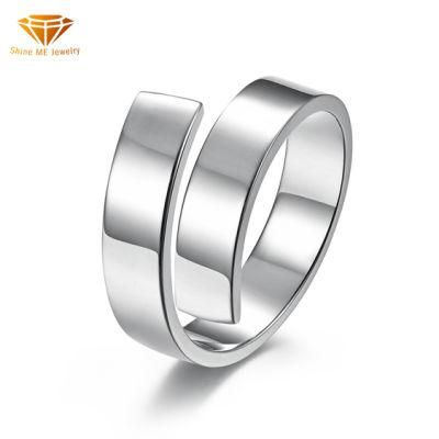 Fashion Accessories Lightning Ring Stainless Steel Open Ring Personalized Titanium Steel Jewelry Customization SSR2456