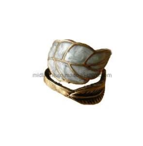 Leaf Style Finger Ring (R1E889)