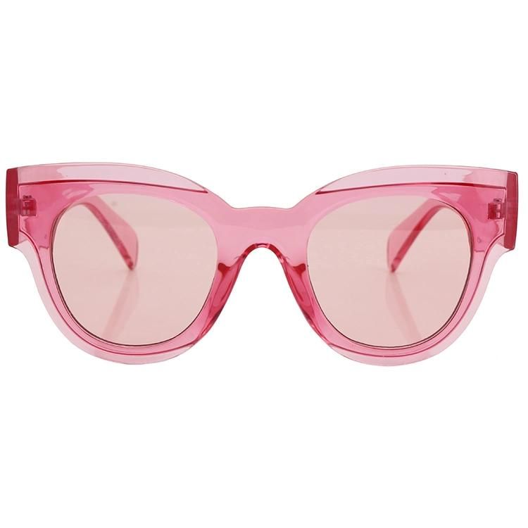 2019 Vivid Colorful Transparent Fashion Sunglasses