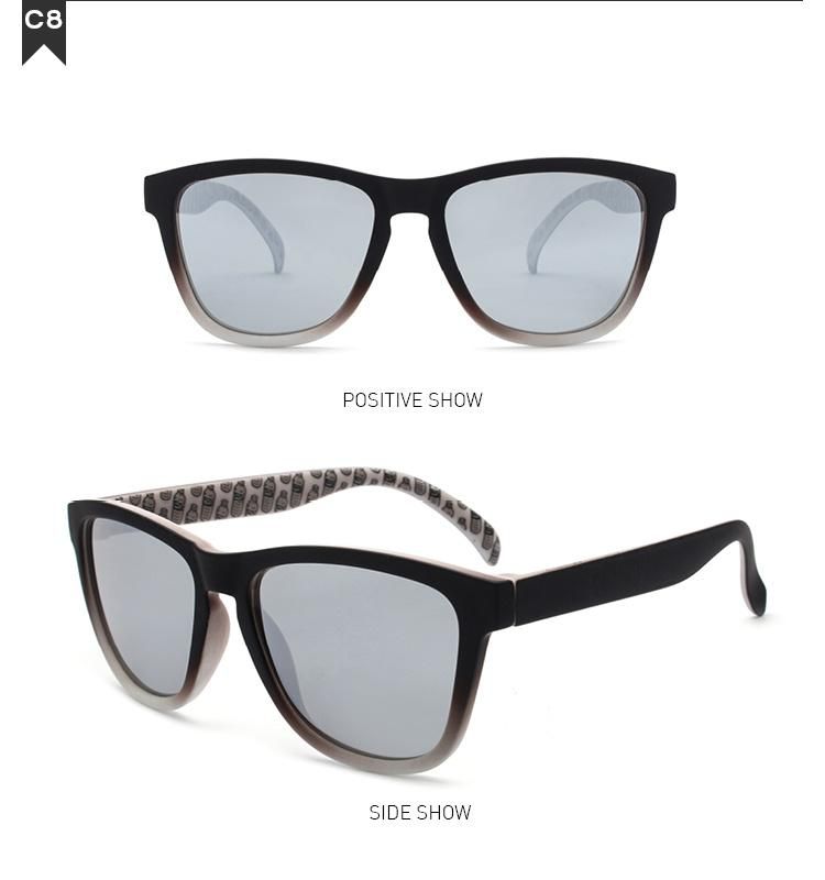 2022 Newest Recycled Plastic Fashion Sunglasses Square Frame Sunglasses for Men and Women