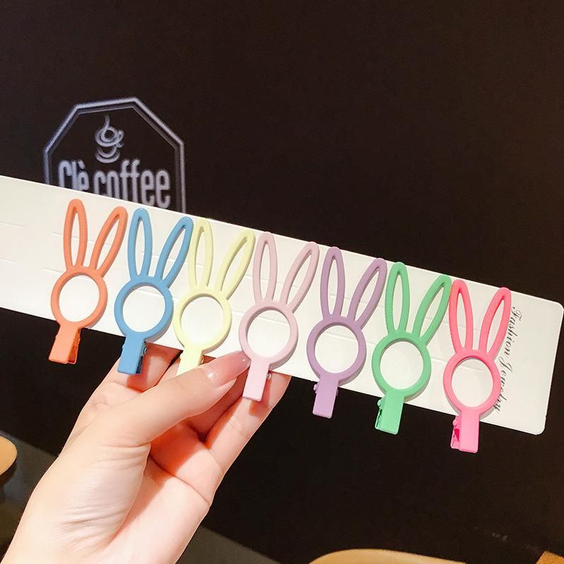 Colorful Hair Clip Simple Cute Side Clips Basic Hair Pin Set
