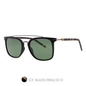 Metal&Tac Polarized Sunglasses, Two Bridge New Fashion Frame A19002-03