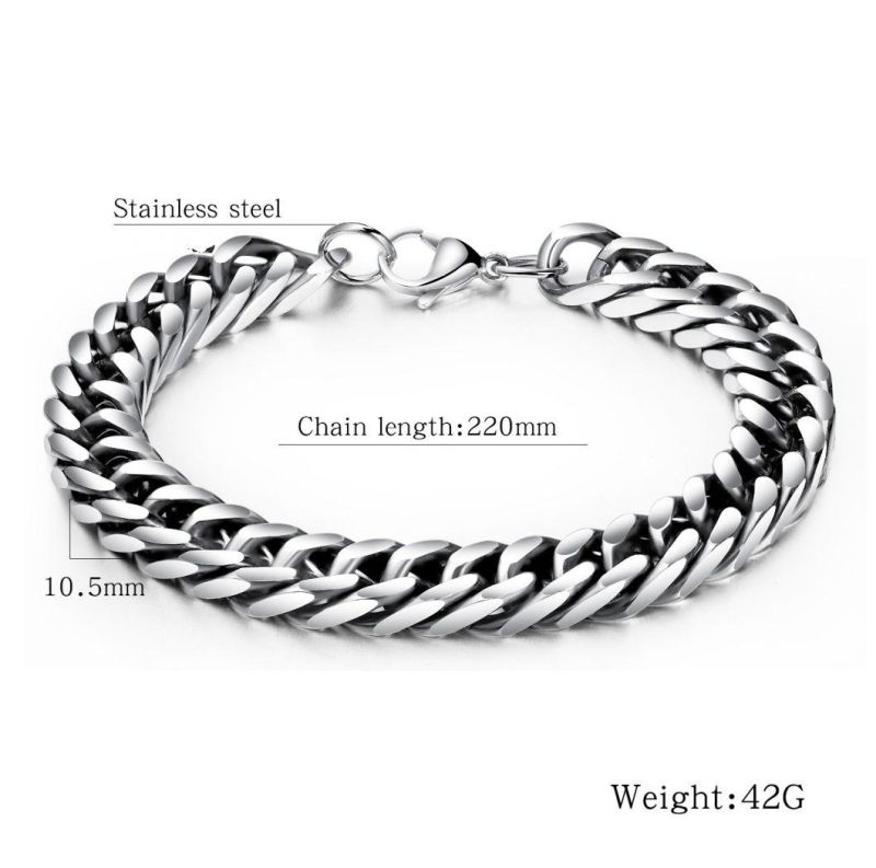 Fashion Stainless Steel Male Bracelet