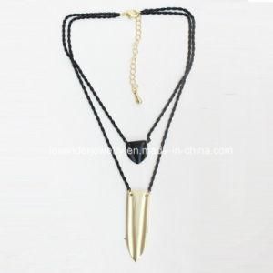 Fashion Jewelry Matt Gold Fashion Necklace for Women Jewelry