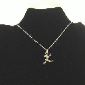 Crystal Alphabet Necklace Wholesale (FLN16040705)