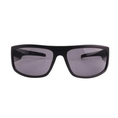 2019 Wrapped Sports Sunglasses with Metal Decoration