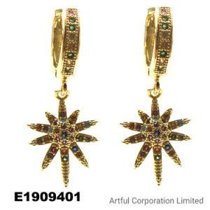 Hot Sale Gold Plating Silver Earring