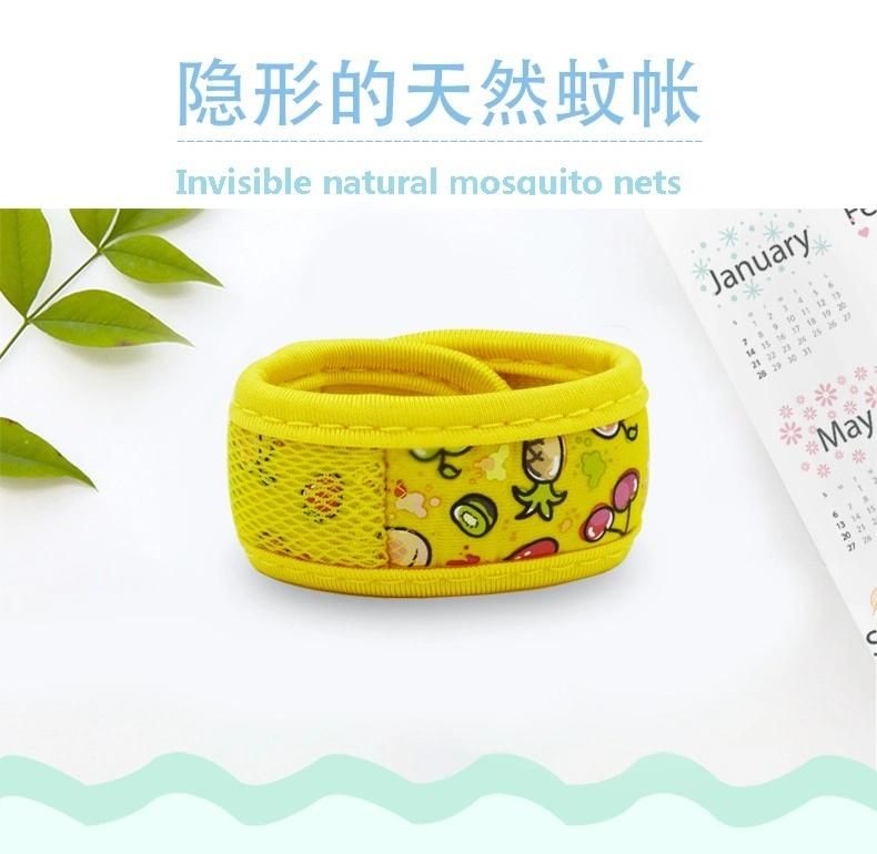 2021 The Most Popular 100% All Natural Vegetable Oil Mosquito Coil with Waterproof and Non-Toxic Pest Repellent Bracelet, Fabric Mosquito-Resistant Bracelet