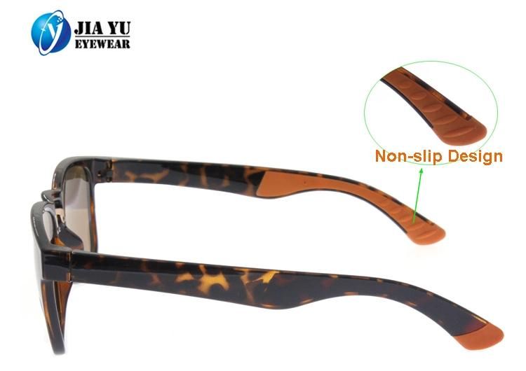 Fashion Plastic Polarized Designer Custom Square Tr90 Sunglasses for Unisex