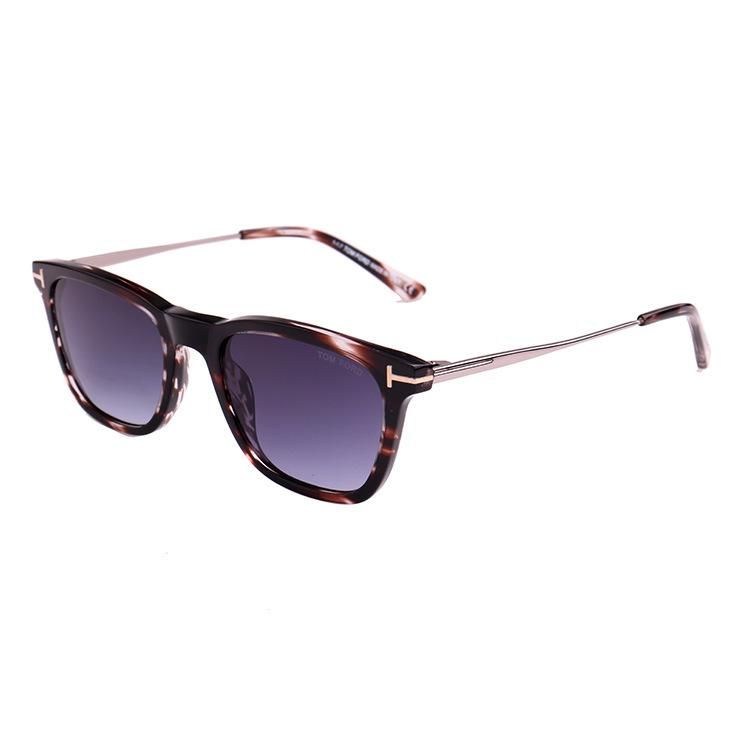 2018 Fashionable Tortoise Sunglasses with Metal Temples