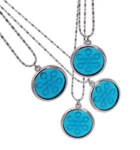 New Design High Negative Ion Colored Glaze Scalar Positive Energy Chi Pendant 2 Price