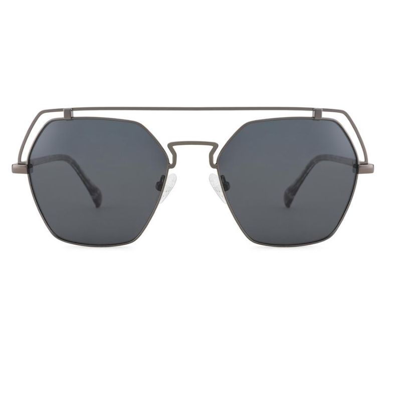 Modern Design Polarized Men Driving Sun Glasses Hot Sale Classic Metal Frame Sunglasses Custom Logo Trendy Eyewear for Women Men