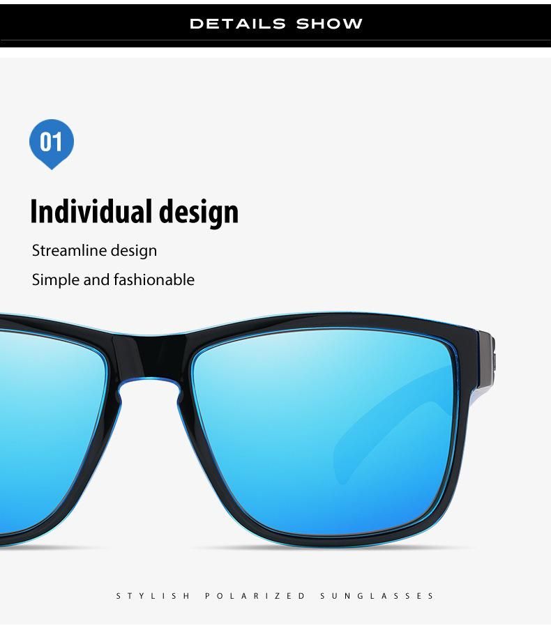 Colorful Nice Qaulity Fashion Polarized Sporty Tr Sunglasses for Unisex