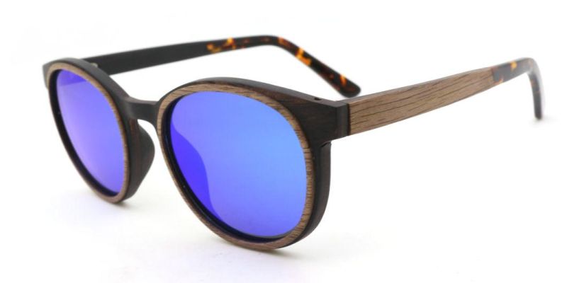 Latest Fashion Hot Sell Two Layers Wooden Polarized Sunglasses for Unisex