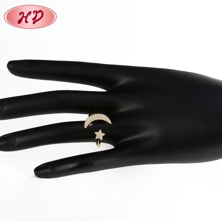 Factory Direct Belt Rings, Different Gold Plated CZ Ring Jewelry Women