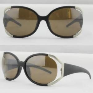 Designer Quality Polarized Fashion Women Sunglasses with FDA (91039)