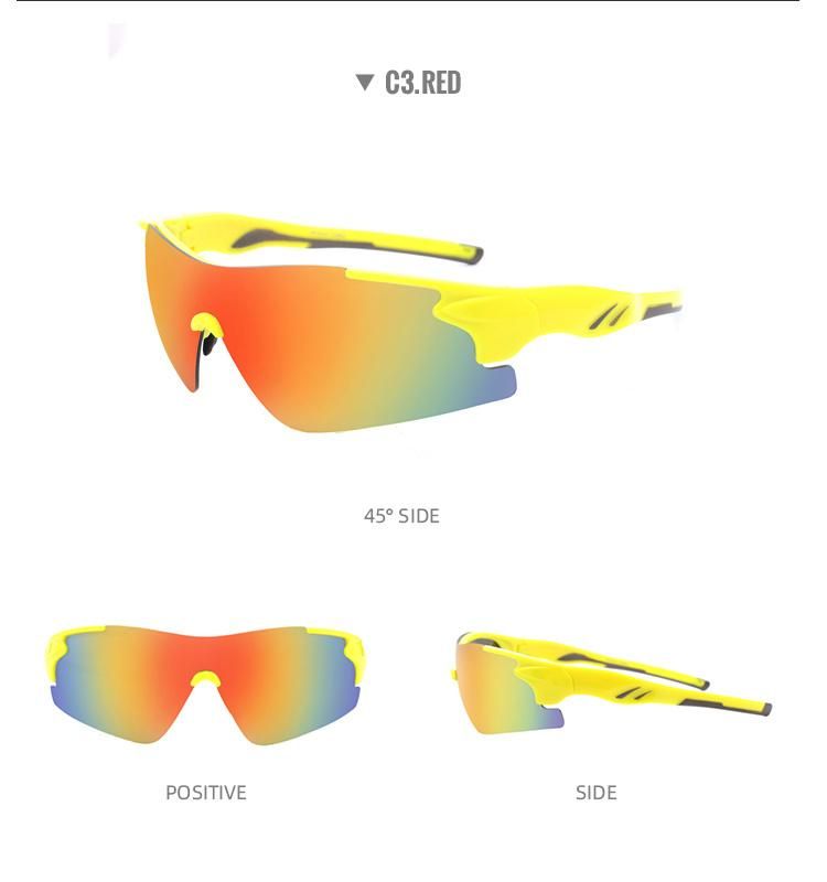 Custom 2022 Summer Fashion High Quality Man Outdoor Windproof Polarized Sports Sunglasses