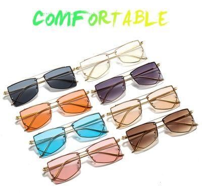 2020 Metal Triangle Small Frame Personality Punk Sunglasses