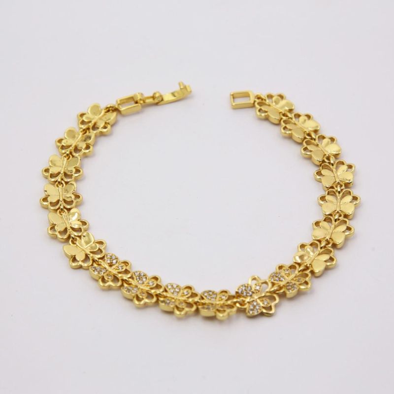Fashion Design Womens Colorful 18K Gold Bracelet for Sale