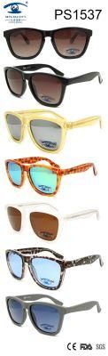 Best Saler Wholesale Fashion Frame Plastic Sunglasses (PS1537)