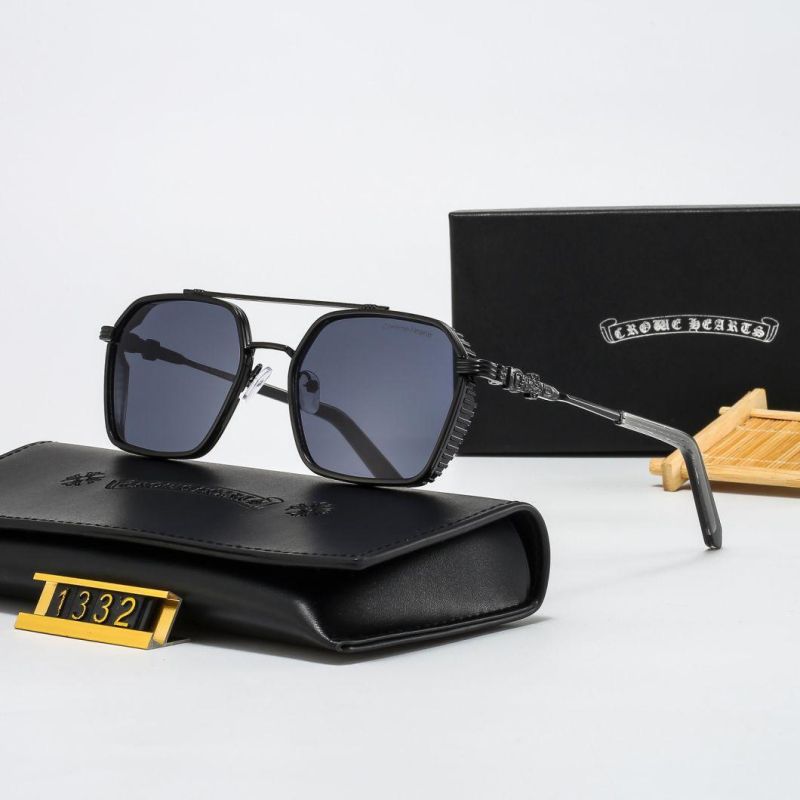Fashionable Cheap Unisex UV400 Vintage Shade Plastic Crow Heart Sunglasses