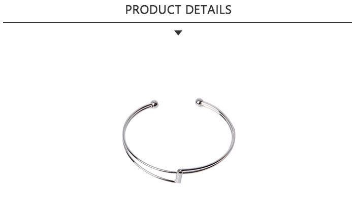 New Design Fashion Jewelry Open Siliver Bracelet