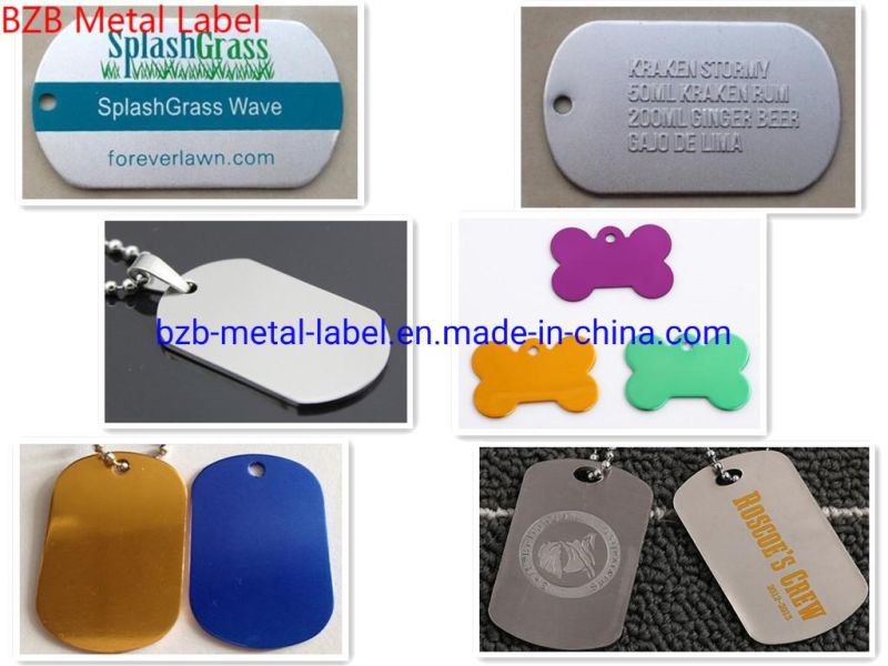 Metal Adhesive Dog Logo Hang Price Key Tag,Packaging Luggage Name Security Bottle Tag Wine,Perfume Clothing,Furniture,Pet,Helmet,Bag,Pendant,Door,Desk,Lift Tag