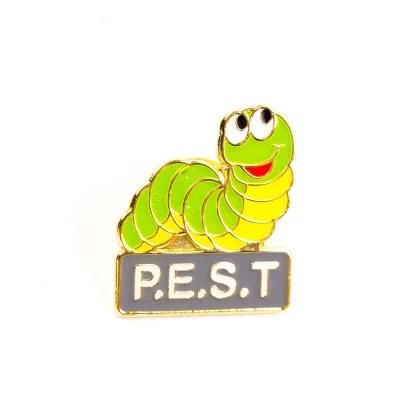 Cute Pest Pattern Lapel Pin