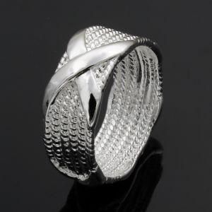 Cross Shape Wedding Bridal X Ring Jewelry