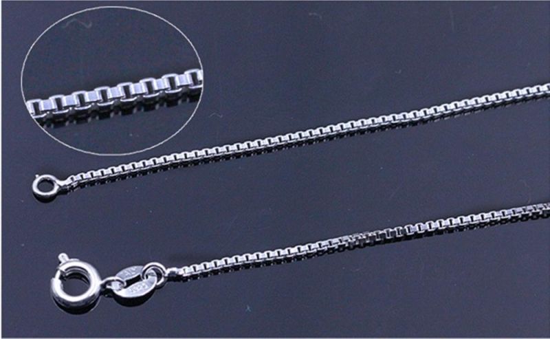 Women Fashion Simple Rhinestone Choker Necklace Shine Rhinestone Silver Chain