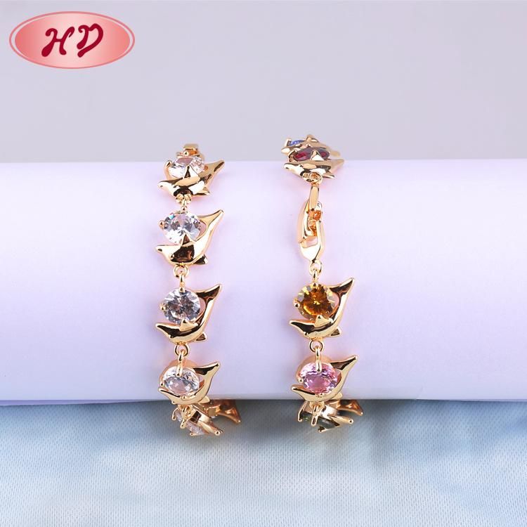 Rose Gold Color Fashion Jewelry Bracelet for Ladies