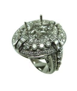 18k High End Diamond Semimount Ring (BLR19)