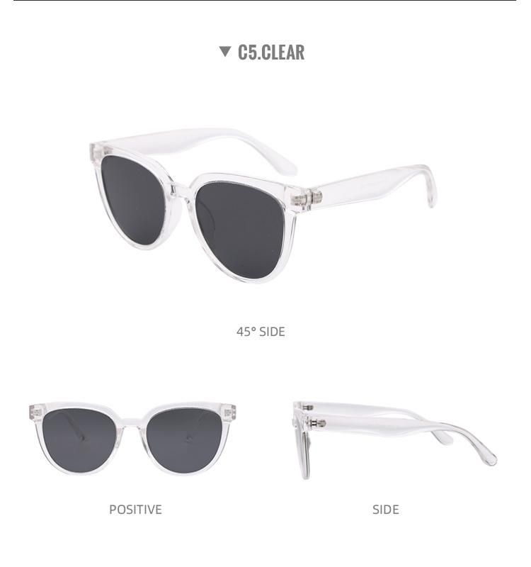 2022 Designer Hot Sale High Quality Popular Retro Lady′s Polarized Sunglasses