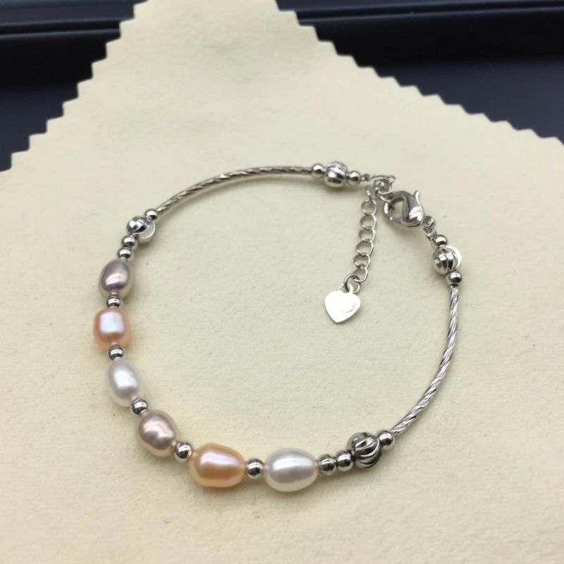 Classic Women Jewelry Freshwater Pearl Bracelet for Promotion