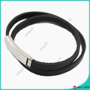 Stainless Steel Black Double Layers Bracelet (LB)