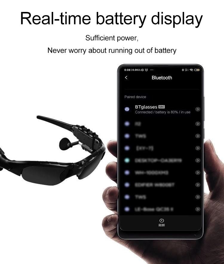 Smart Bluetooth Sunglasses Headphone Polarized Wireless Cycling Bluetooth Sunglasses