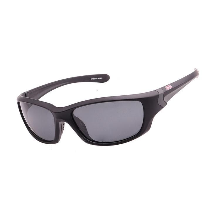 2019 Black Tiny Sports Sunglasses with Metal Deco