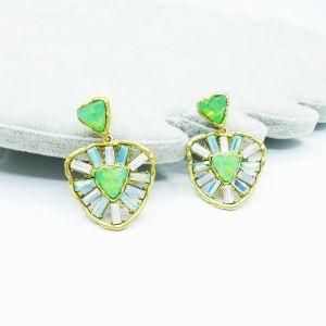 Fashion New Style Superior Quality Crystal Alloy Earrings Jewelry