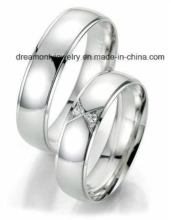 Ring 925 Couple Ring Silver Trendy Jewelry Simple Smooth Lovers Wedding Set 925 Sterling Silver Rings for Women Men Jewelry Gift