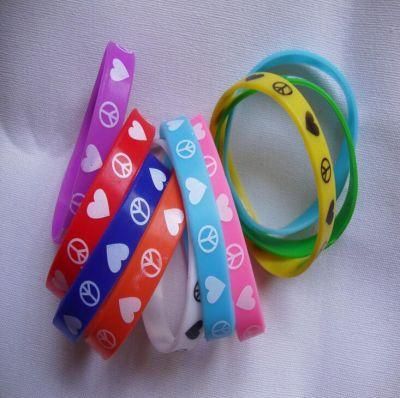 Fashion Custom Silicone Glow Bracelets