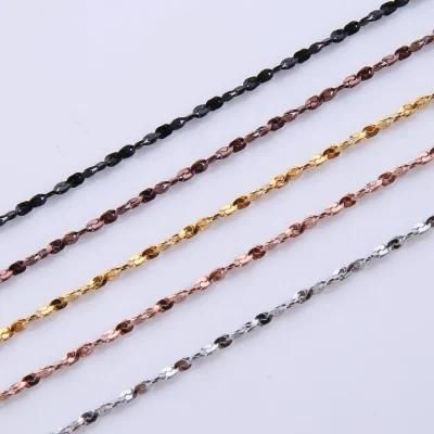 Hot Sale Stainless Steel Jewelry Necklace Twisted Serpentine Chain