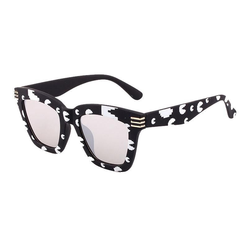 2018 Hot Selling Square Shape Sunglasses with Paper Transfer